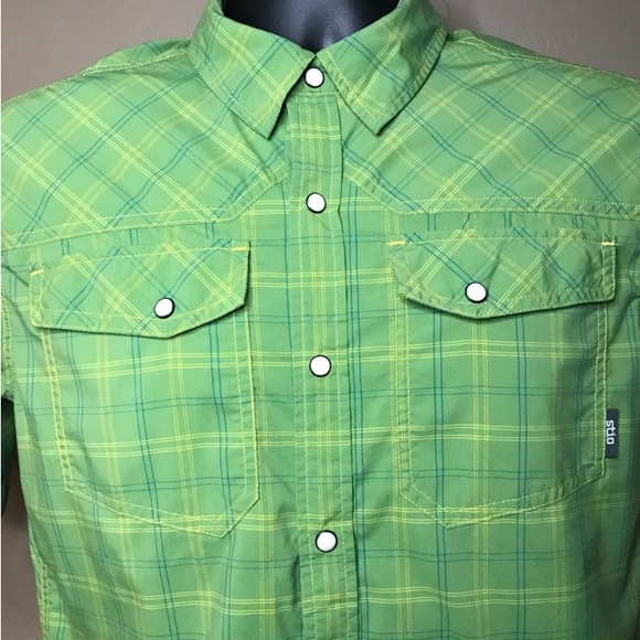 Stio Men’s Eddy Pearlized Snap Button Down Shirt - Picture 3 of 6